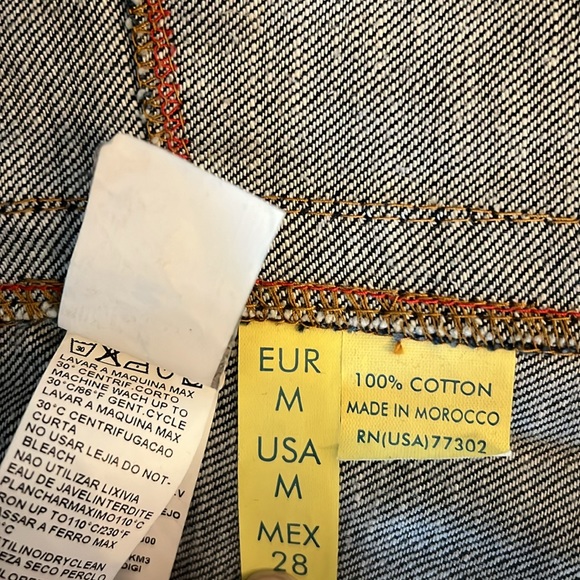 TRF Denim woman’s jacket in size M. Very good condition - Picture 5 of 6